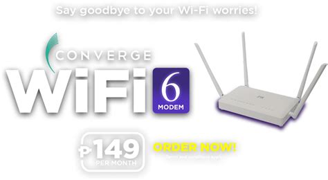 Converge WiFi6 .